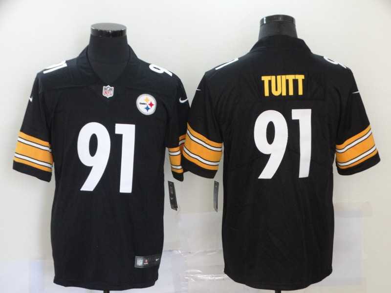 Nike Steelers 91 Stephon Tuitt Black Vapor Untouchable Limited Jersey,We sell and wholesale Nike Steelers 91 Stephon Tuitt Black Vapor Untouchable Limited Jersey on line form chian!
